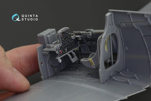 Quinta Studio QD32116 Hawk 81-A2 3D-Printed &amp;amp; colored Interior on decal paper (GWH) 1/32 – image 6