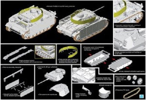 Dragon 7323 Pz.Kpfw.III Ausf.M avec Schurzen (1/72) – image 2