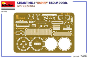 MiniArt 35423 Stuart Mk.I « Honey » Première production avec pare-soleil 1/35 – image 3