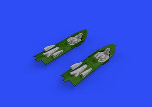 Eduard 648519 P-38F/ G superchargers 1/48 TAMIYA – immagine 3