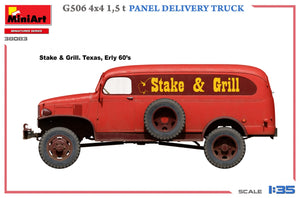 MiniArt 38083 G506 4х4 1,5 t PANEL DELIVERY TRUCK 1/35 – Bild 4