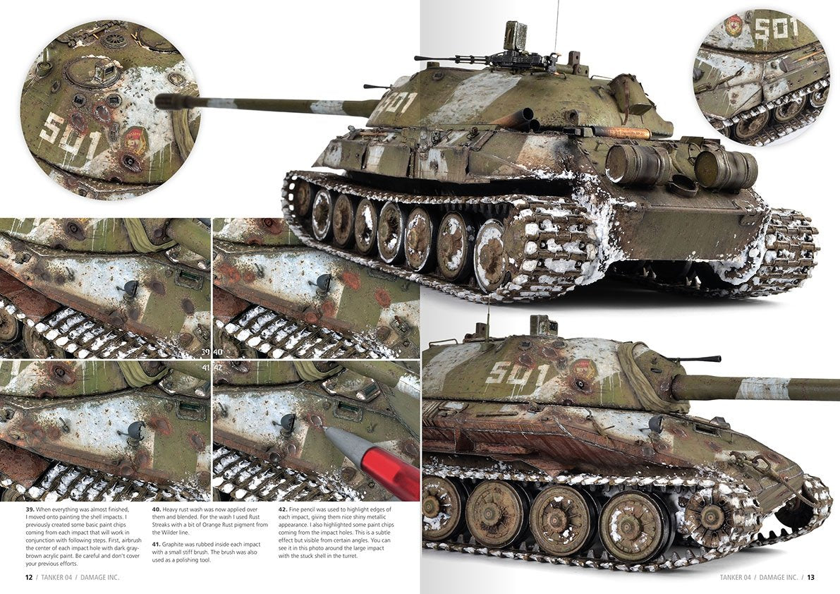 AK Interactive AK4820 TANKER 04: DAMAGE INC. (English) – immagine 2