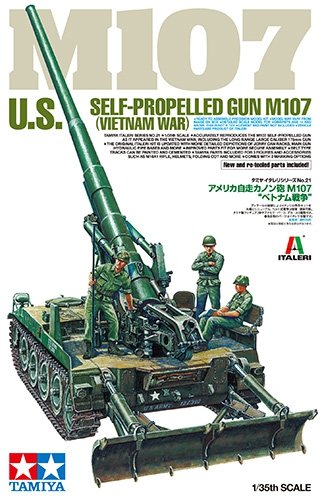 Tamiya 37021 Canon automoteur américain M107 (Guerre du Vietnam)