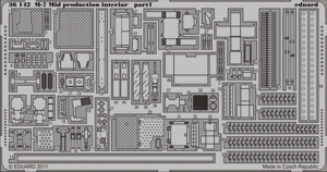 Eduard 36142 M-7 Mid production interior 1/35 Dragon – zdjęcie 2