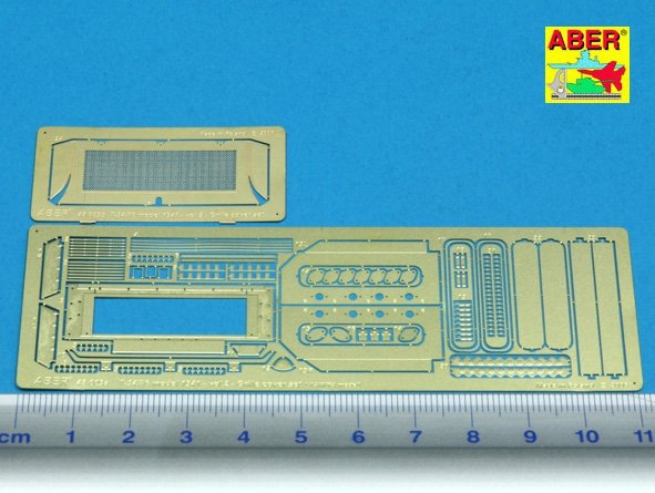 Aber 48009 Russian medium tank T-34/76 1941 model - vol. 2 - additional set - grille cover 1/48 – Bild 2