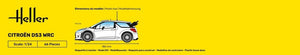 Heller 56758 Citroën DS3 WRC - Kit de démarrage 1/24 – image 6
