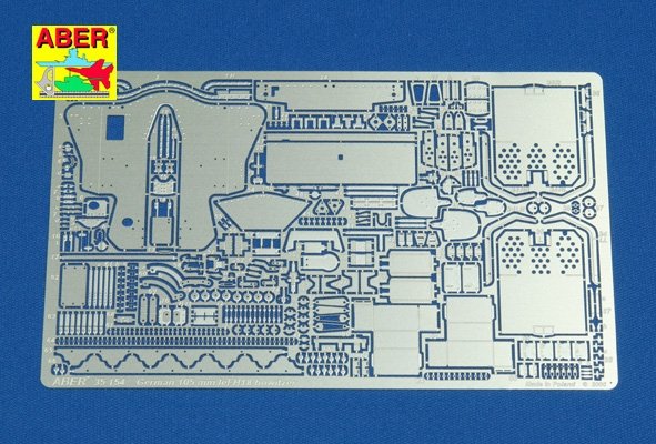Aber 35154 Niemiecka haubica LeFH 18, 105 mm (AFV) 1/35