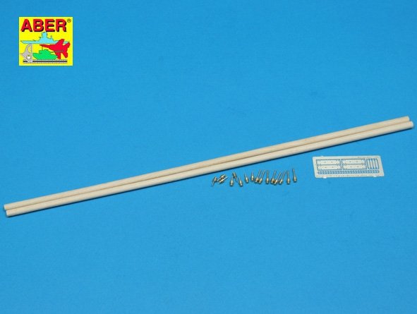 Aber 35D08 Telegraph - pillar set for 2 cross bars with 4 insulators each 1/35