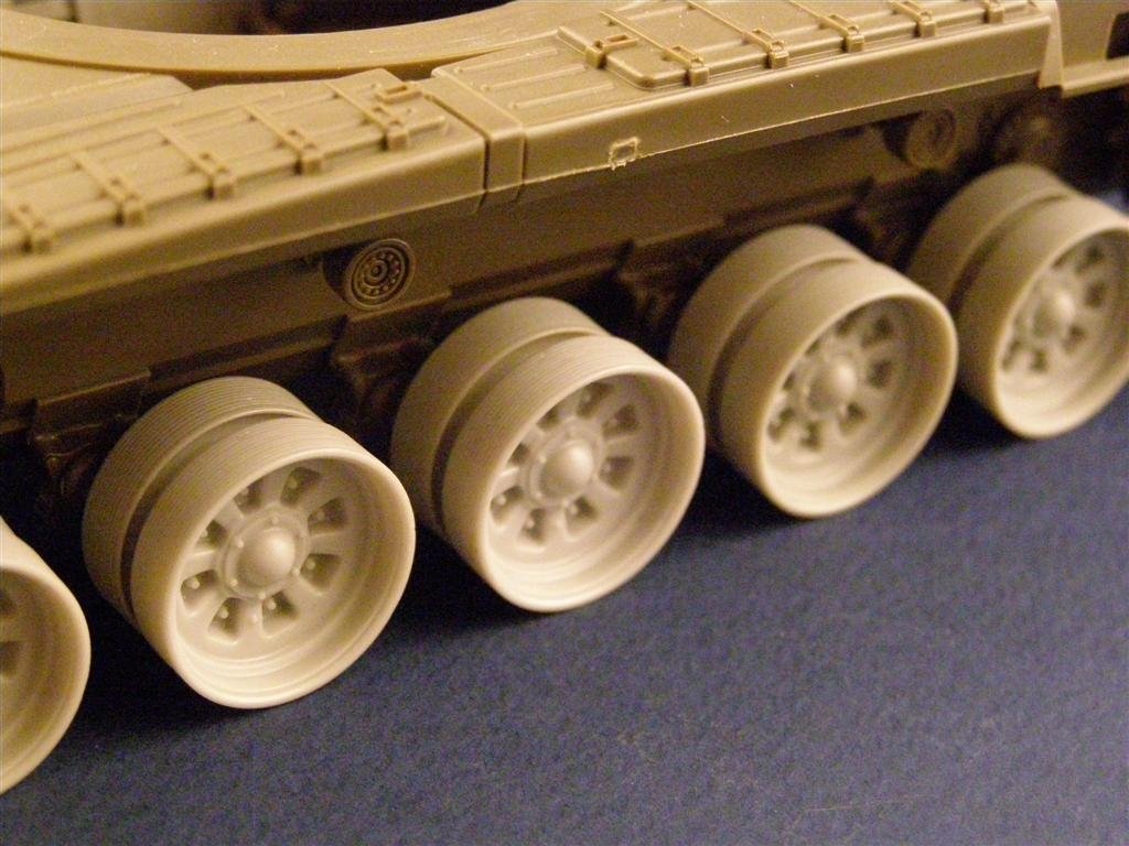Panzer Art RE35-027 Roues brûlées pour char T-72 1/35