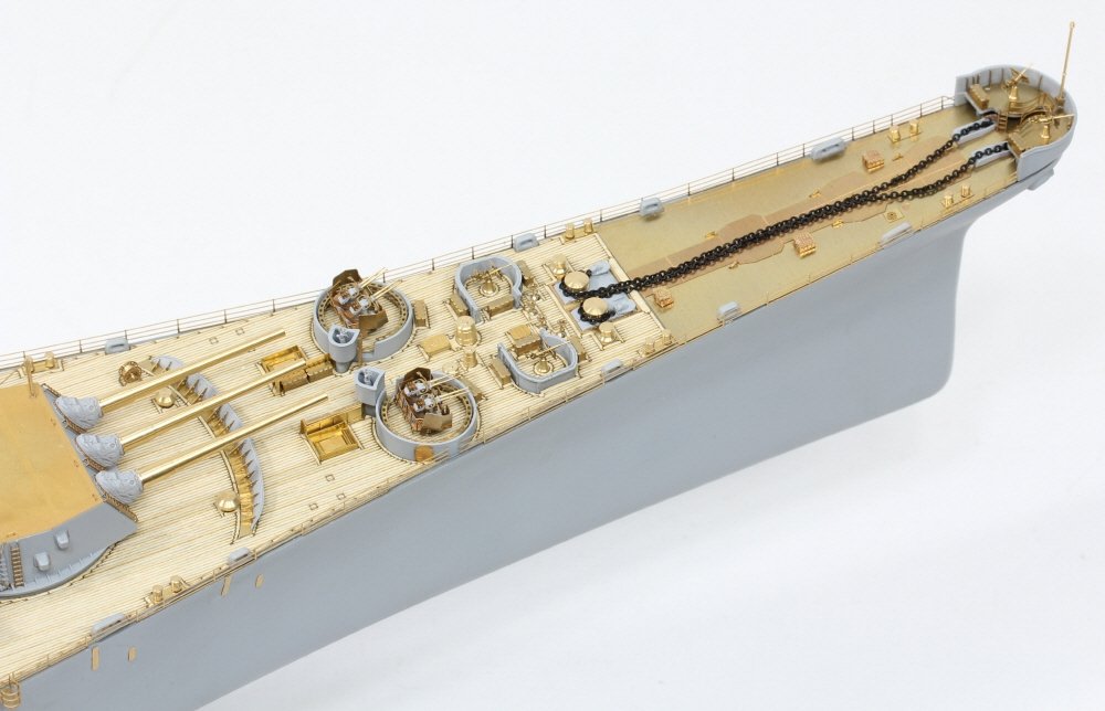Pontos 35026FB USS BB-63 Missouri 1945 Detail Up Set (Deck Blue 20B stained wooden deck) 1/350 – immagine 6