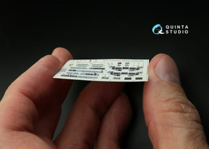 Quinta Studio QD48061 M346 Master 3D-Printed &amp;amp; coloured Interior on decal paper (for Kinetic kit) 1/48 – immagine 5