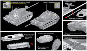 Dragon 7523 M103A2 Heavy Tank 1/72 – imagen 3