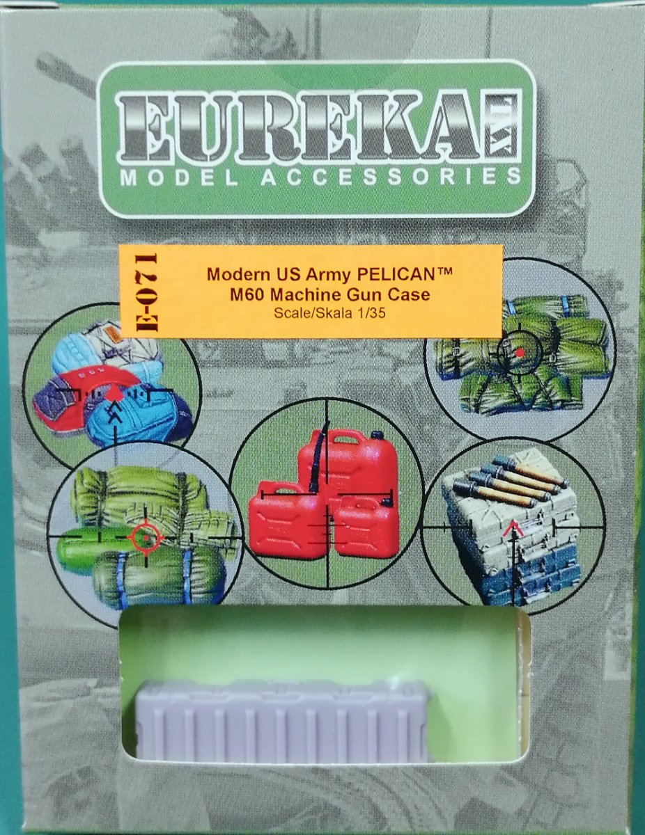 Eureka XXL E-071 Modern US Army PELICAN M60 Machine Gun Case 1/35 – Bild 2