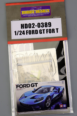 Kit de photodécoupe Hobby Design HD02-0389 pour Ford GT Tamiya 1/24