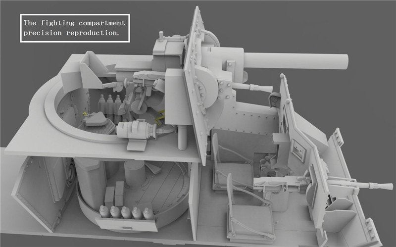 Gecko Models 35GM0001 CRUISER TANK MK.II ACS WITH INTERIOR 1/35 – immagine 12