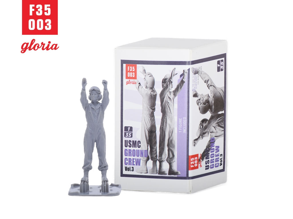 Gloria F35003 USMC Ground Crew Type 3 3D Printed Figures 1/35 – immagine 5
