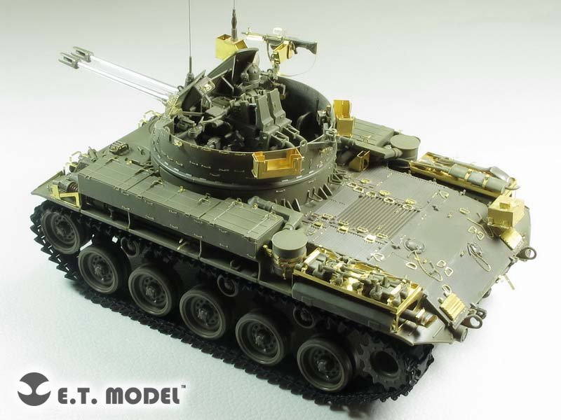 E.T. Model E35-198 US Army M42A1 Self-Propelled Anti-Aircraft gun late type (For AFV CLUB Kit) 1/35 – immagine 3