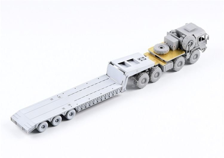 Modelcollect UA72341 German MAN KAT1M1014 8*8 HIGH-Mobility off-road truck with M870A1 semi-trailer 1/72 – immagine 11