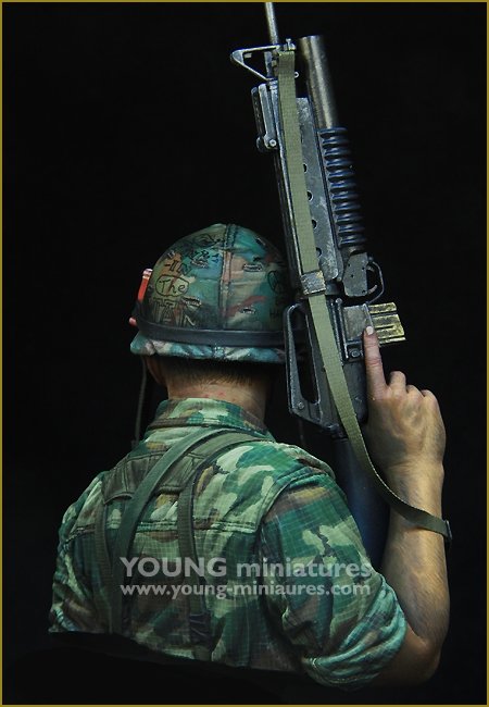 Young Miniatures YM1866 US 1st Cavalry Div Vietnam 1970 1/10 – immagine 5