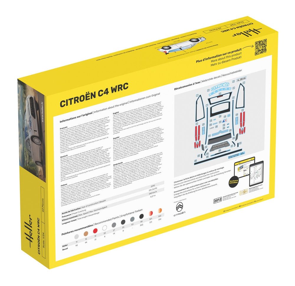 Heller 56756 Starter Kit - Citroen C4 WRC 1/24 – image 4