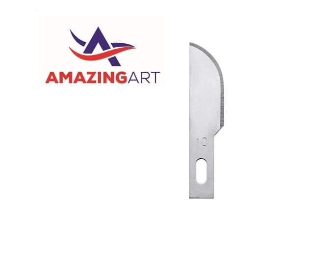 Amazing Art 19816 Replacement Spare Blades #10 (5 Pack)