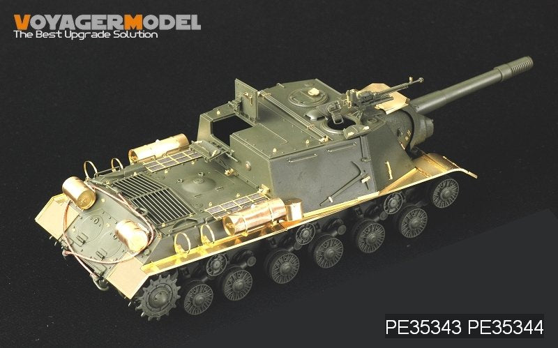 Voyager Model PE35343 WWII Russian JSU-152 Basic for TAMIYA 35303/DML 6803 1/35 – immagine 4