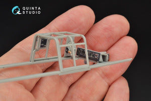 Quinta Studio QD32063 Bf 110C/D 3D-Printed &amp;amp; coloured Interior on decal paper (for Dragon kit) 1/32 – immagine 10
