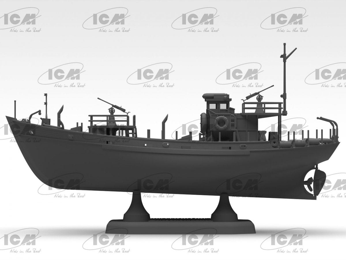 ICM S012 KFK Kriegsfischkutter WWII German multi-purpose boat 1/144 – Bild 6