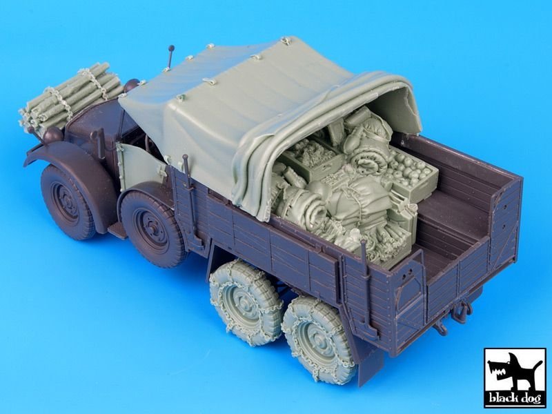 Black Dog T35074 Krupp Protze big accessories set 1/35 – Bild 5