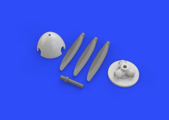 Eduard 648288 Bf 109F propeller LATE 1/48 EDUARD – immagine 5
