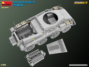 MiniArt 35414 Sd.Kfz. 234/2 PUMA. INTERIOR KIT 1/35 – immagine 38