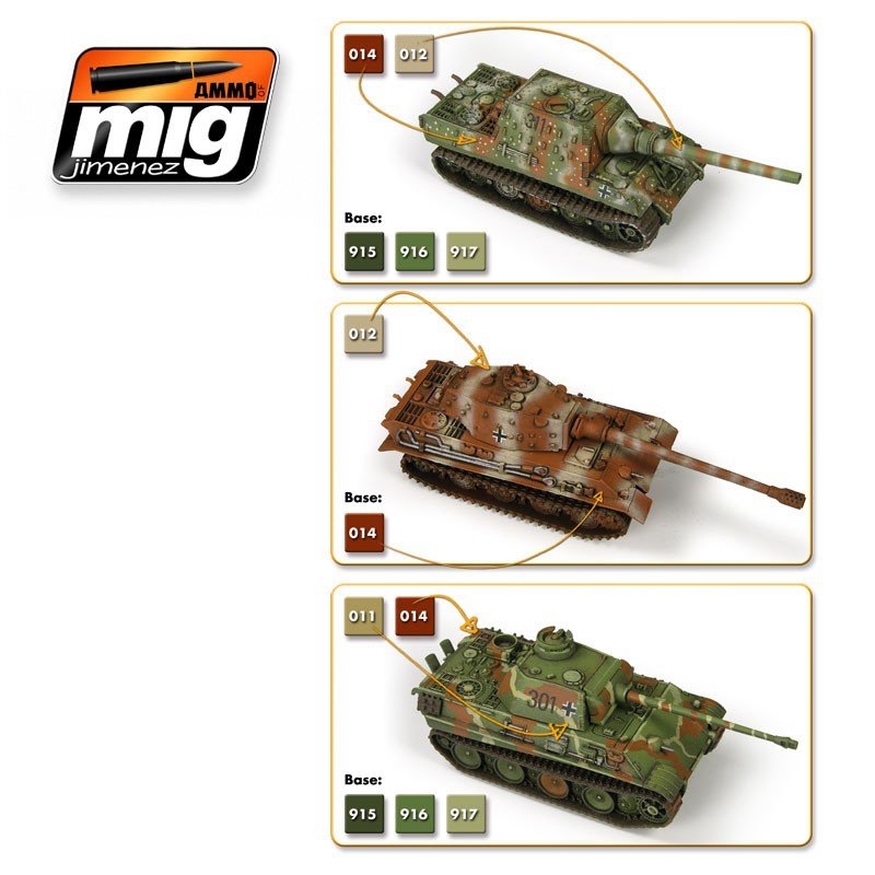 AMMO of Mig Jimenez 7118 WARGAME 1945 LATE GERMAN SET – immagine 2