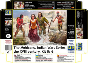 Master Box 35234 The Mohicans. Indian Wars Series, the XVIII century. Kit No 6 1/35 – immagine 2