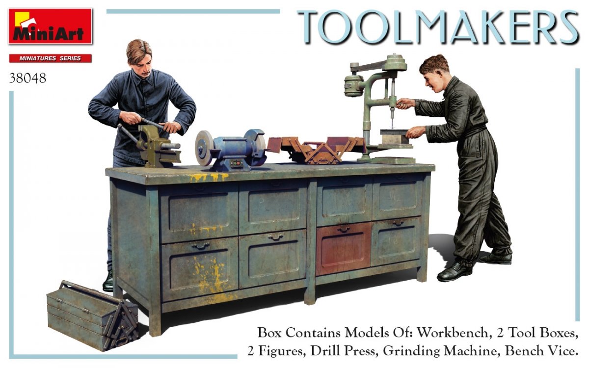 Miniart 38048 Toolmakers 1/35 – imagen 5