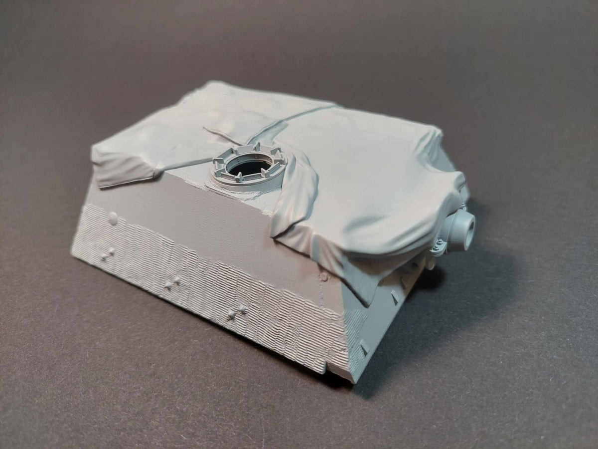 Panzer Art RE35-752 Elefant”upper hull with canvas cover 1/35 – Bild 3