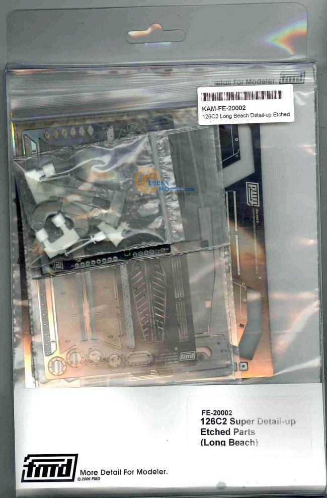 KA Models FE-20002 Ferrari 126C2 Long Beach Super Detail-Up parts set for Fujimi 1/20 – imagen 2