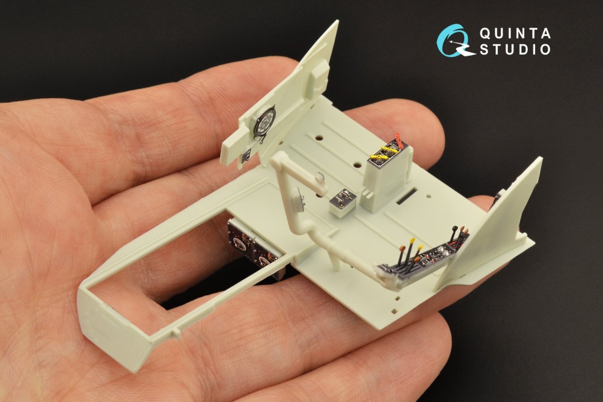 Quinta Studio QDS-32125 He 111 P/H 3D-Printed &amp;amp; coloured Interior on decal paper (Revell/ProModeler) (small version) 1/32 – imagen 5