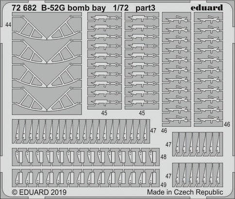 Eduard 72682 B-52G bomb bay 1/72 MODELCOLLECT – immagine 3