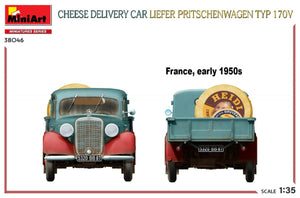 MiniArt 38046 CHEESE DELIVERY CAR LIEFER PRITSCHENWAGEN TYP 170V 1/35 – immagine 7
