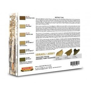 Lifecolor SPG01 Pigments and colours Israeli Army 6x22ml – Bild 2