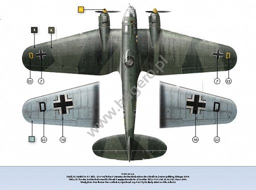 Kagero KD32002 Heinkel He 111 Ps de KG 27 1/32 – image 8