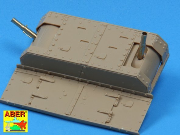 Aber 35L-156 Barrels for British WWI Tank Mark IV – Female 1/35 – Bild 8