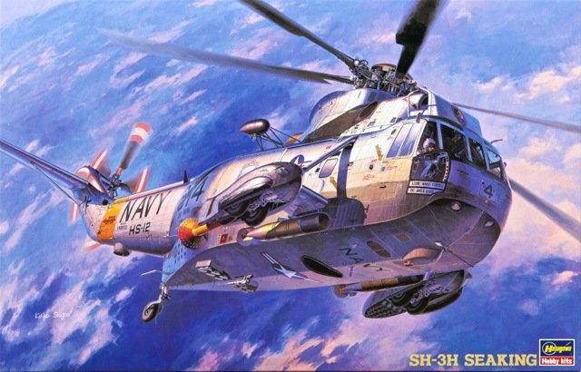 Hasegawa PT1 SH-3H Sea King 1/48