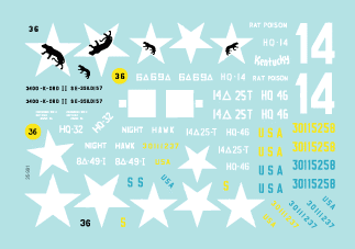 Star Decals 35-991 US M4 and M4A3 105 mm 1/35 – image 2