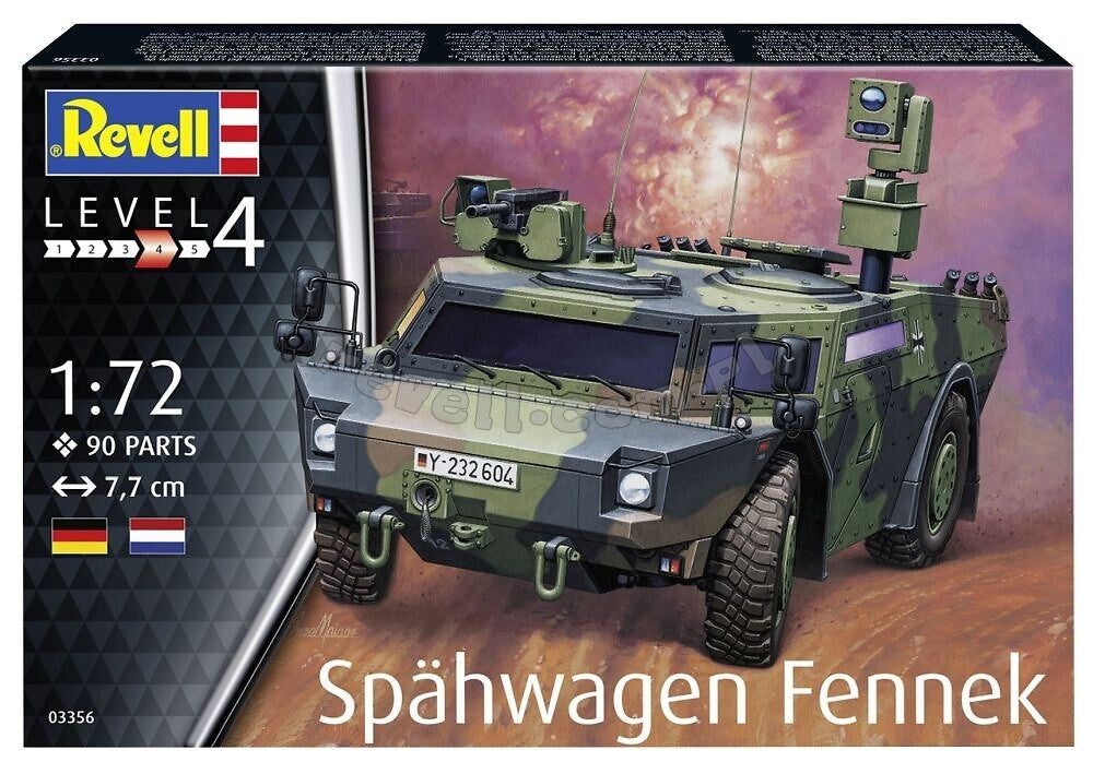Revell 63356 Spahwagen Fennek Model Set 1/72 – Bild 2