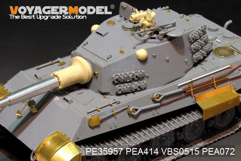 Voyager Model PE35957 WWII German King Tiger (Hensehel Turret) For HOBBYBOSS 84533 1/35 – zdjęcie 11