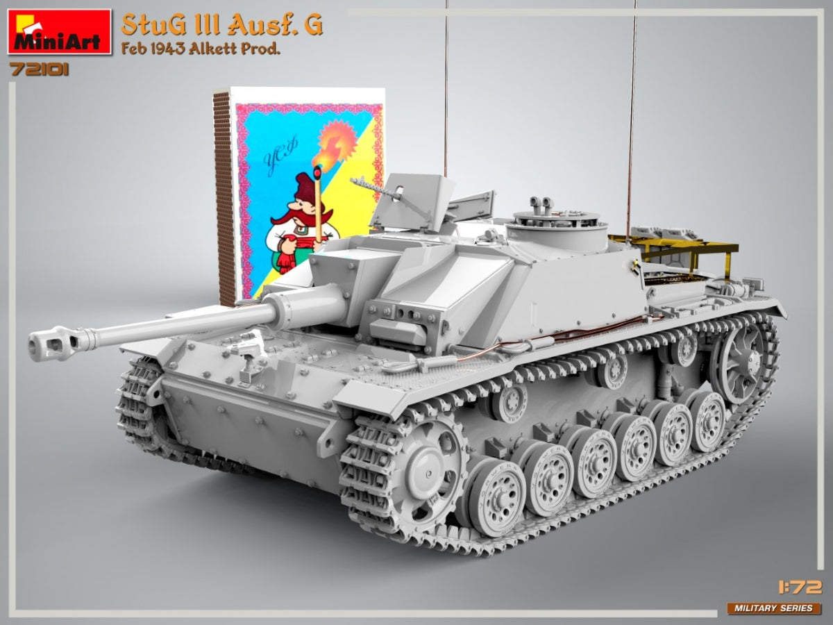 MiniArt 72101 StuG III Ausf. G Feb 1943 Prod. 1/72 – zdjęcie 3