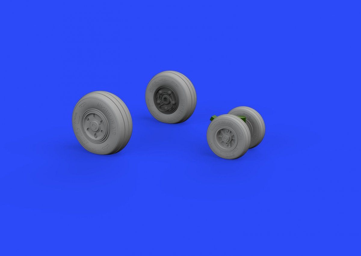 Eduard 632136 F/ A-18E wheels REVELL 1/32 – imagen 2