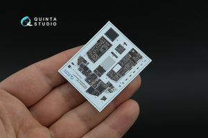 Quinta Studio QDS+32252 F-15C PAD-upgraded 3D-Printed &amp;amp; coloured Interior on decal paper (Tamiya) (Small version) (with 3D-printed resin parts) 1/32 – immagine 3