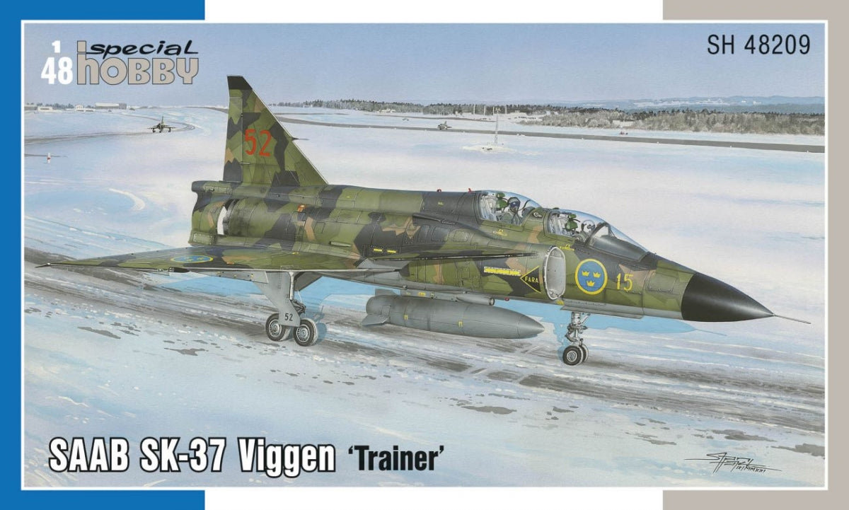 Special Hobby 48209 Saab SK-37 Viggen Trainer 1/48